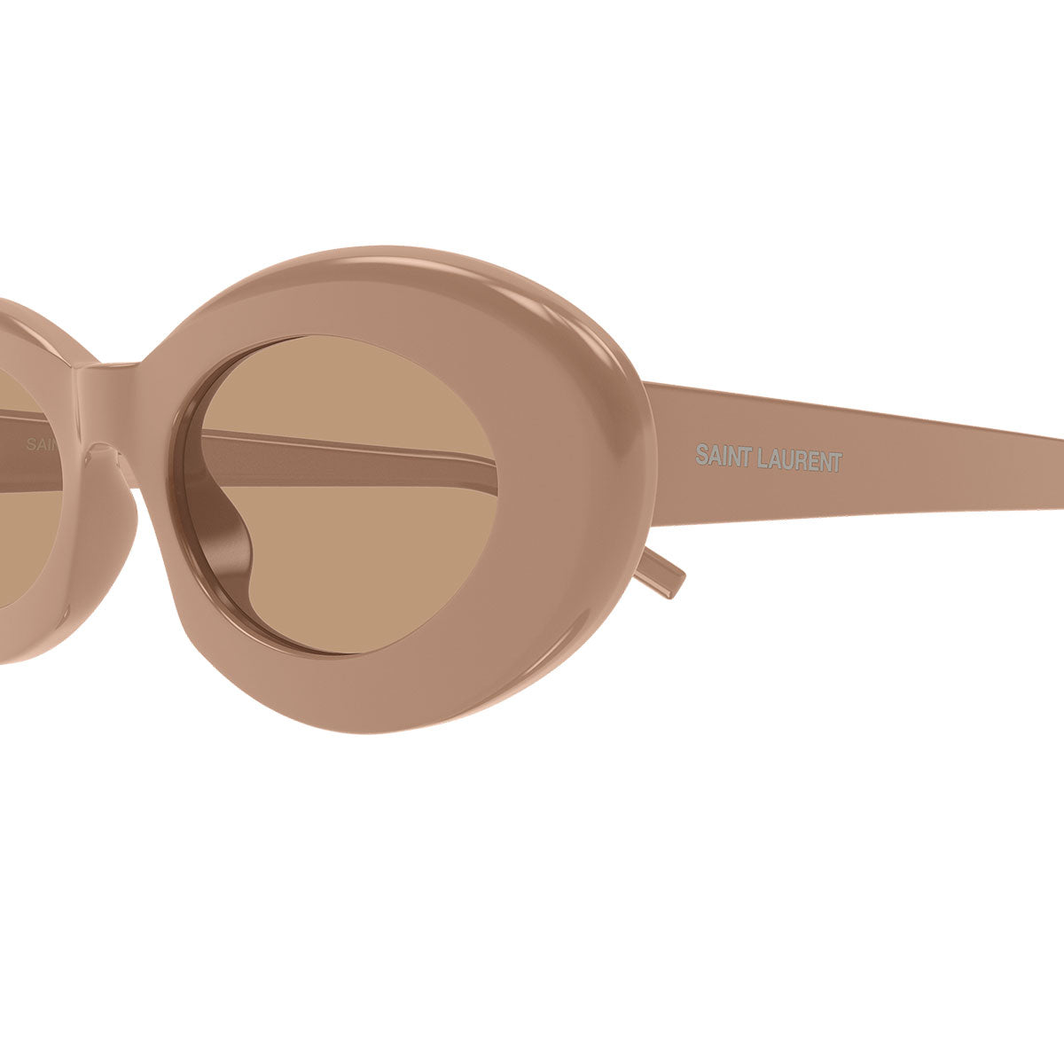 Saint Laurent Occhiali da Sole SL 594 010 Marrone/Marrone Donna