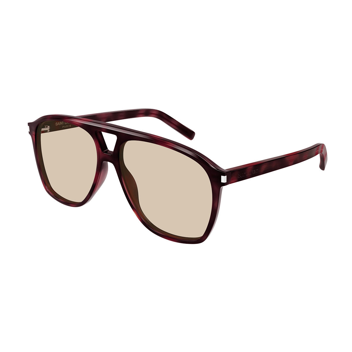 Saint Laurent Occhiali da Sole SL 596 DUNE 003 Marrone/Marrone Sfumato Donna