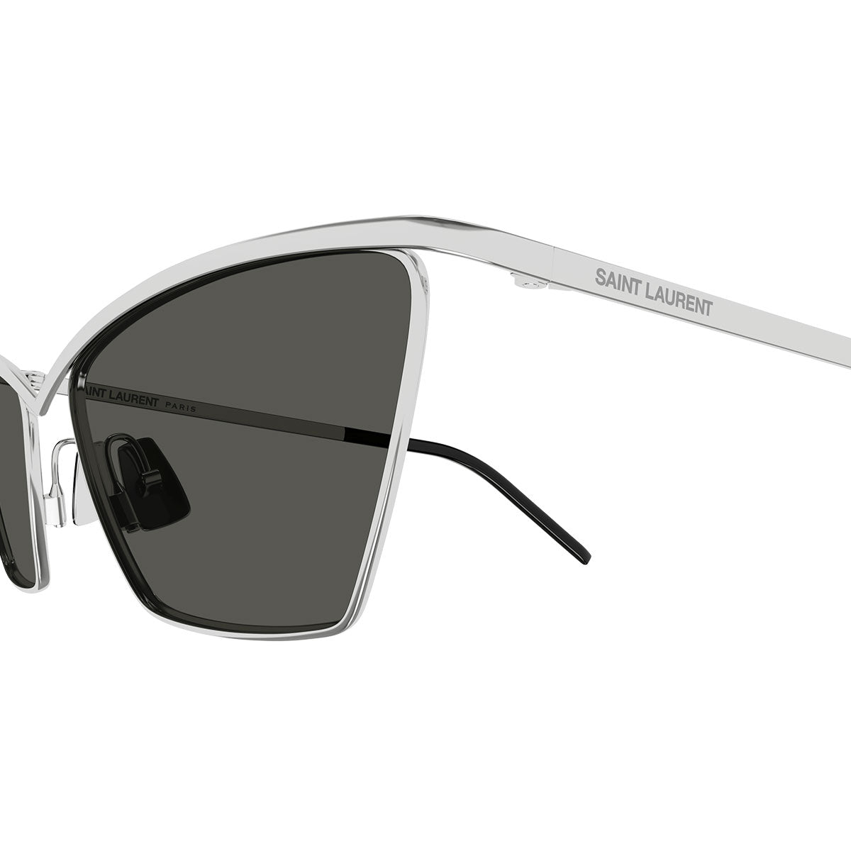 Saint Laurent Occhiali da Sole SL 637 002 Argento/Grigio Donna