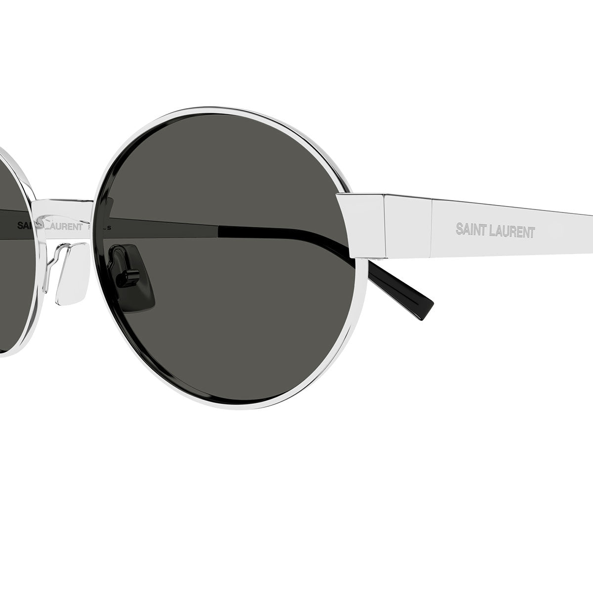 Saint Laurent Occhiali da Sole SL 692 002 Argento/Grigio Unisex