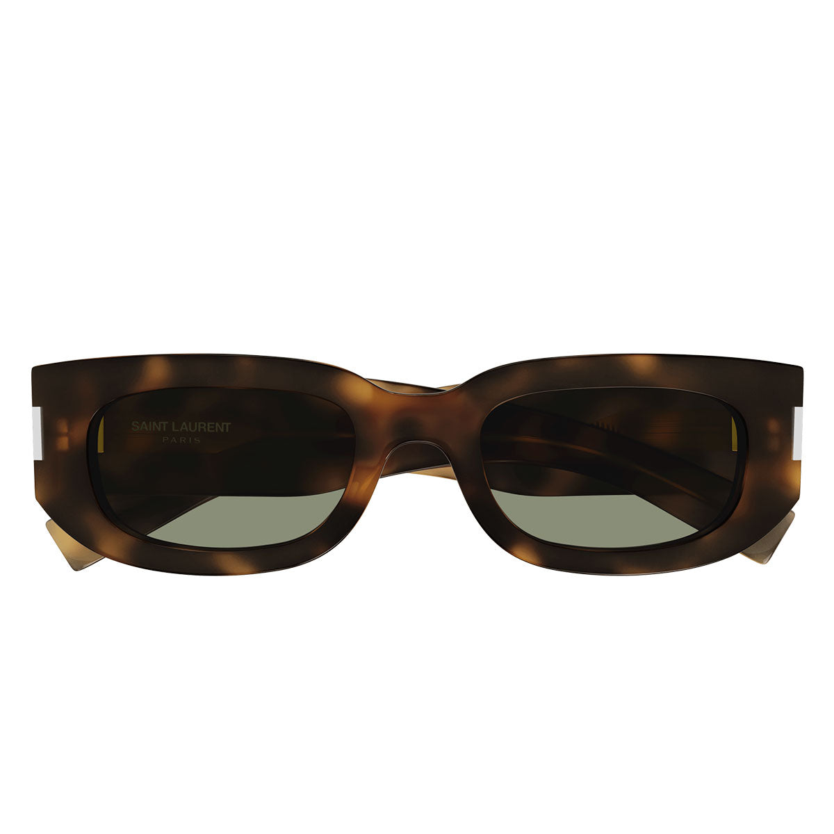 Saint Laurent Occhiali da Sole SL 697 002 Marrone/Verde Unisex