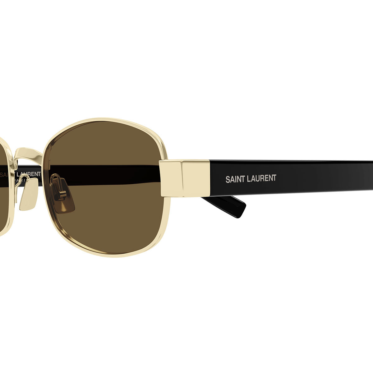 Saint Laurent Occhiali da Sole SL 706 001 Nero/Marrone Unisex