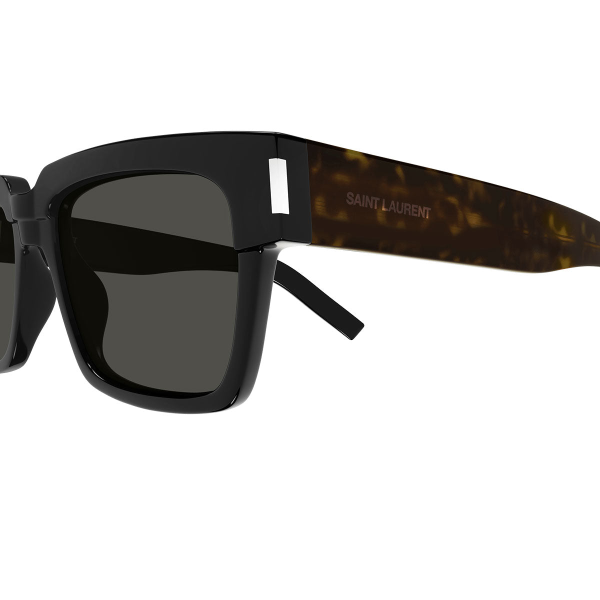 Saint Laurent Occhiali da Sole SL 732 VADIM 002 Marrone Nero/Grigio Unisex