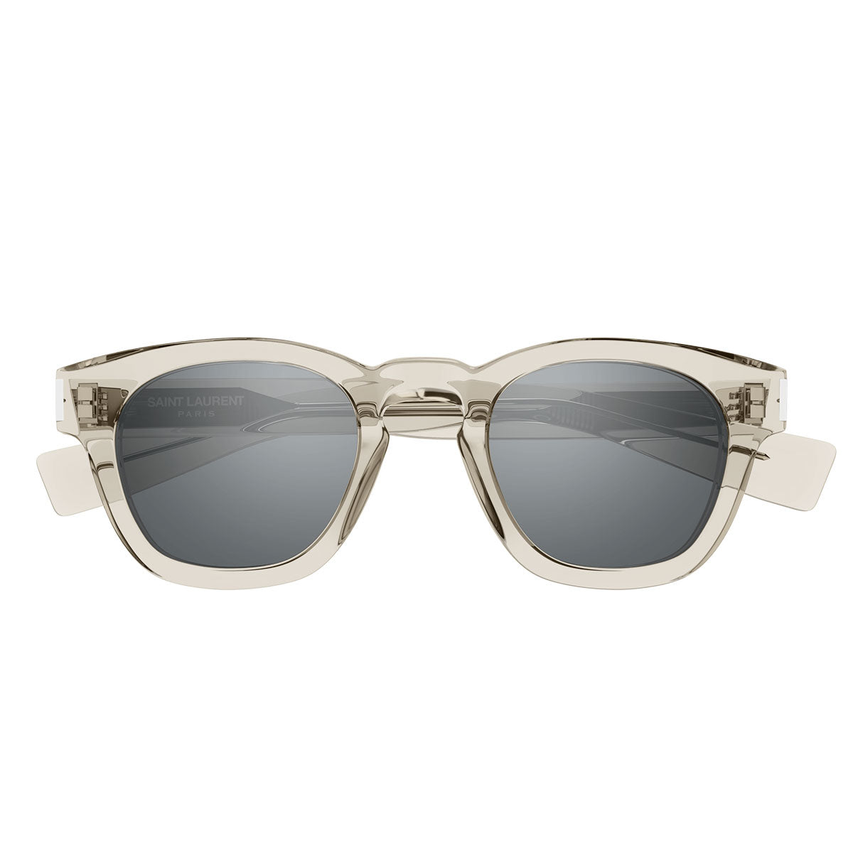 Saint Laurent Occhiali da Sole SL 746 004 Beige/Argento Unisex