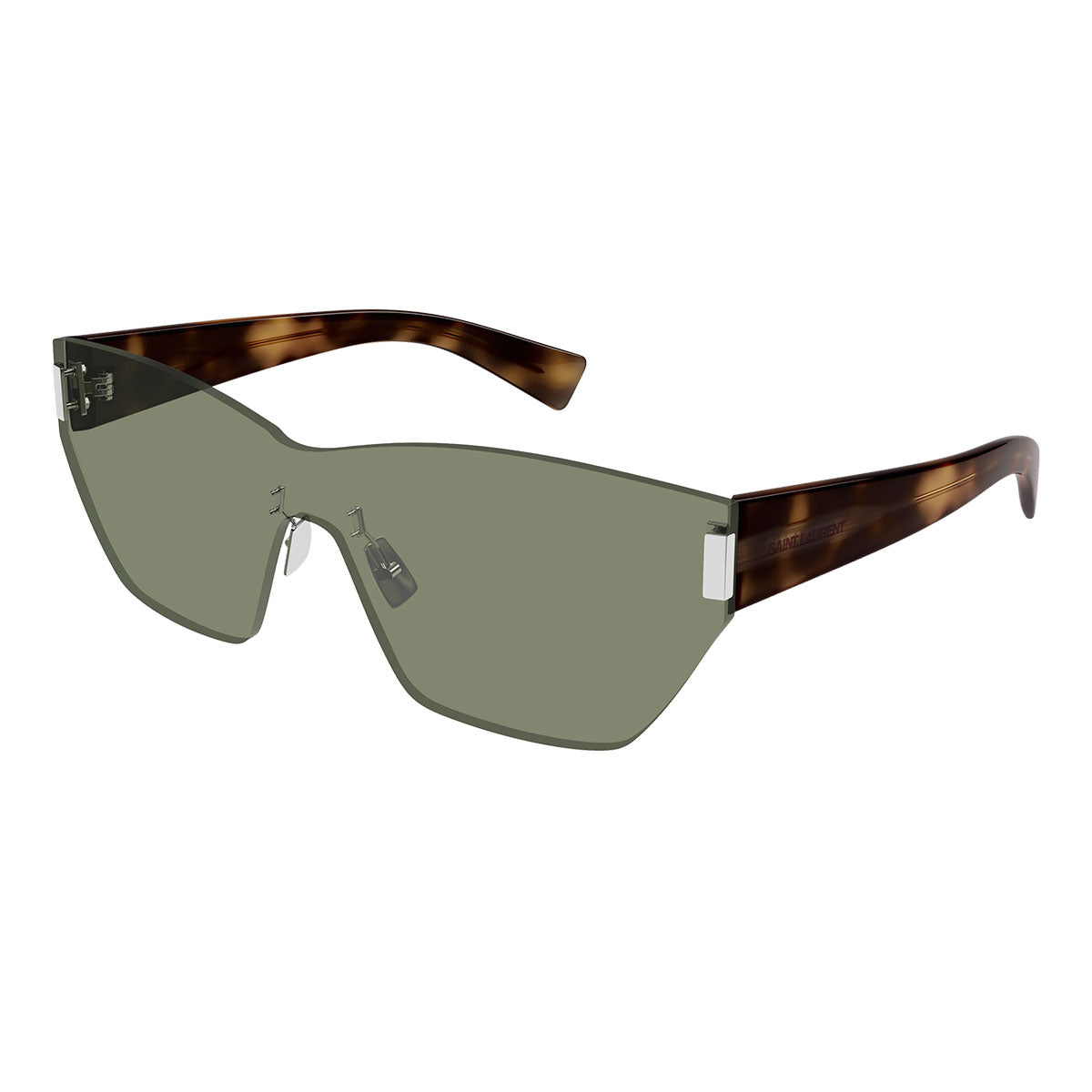 Saint Laurent Occhiali da Sole SL 755 002 Marrone/Verde Donna
