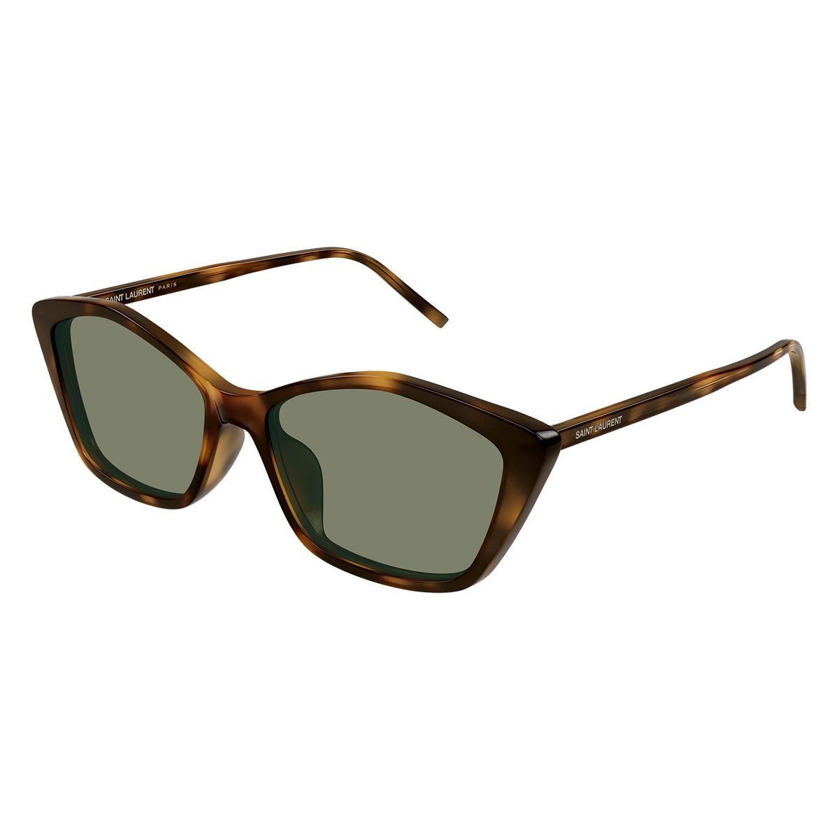 Saint Laurent Occhiali da Sole SL 775 003 Marrone/Verde Donna