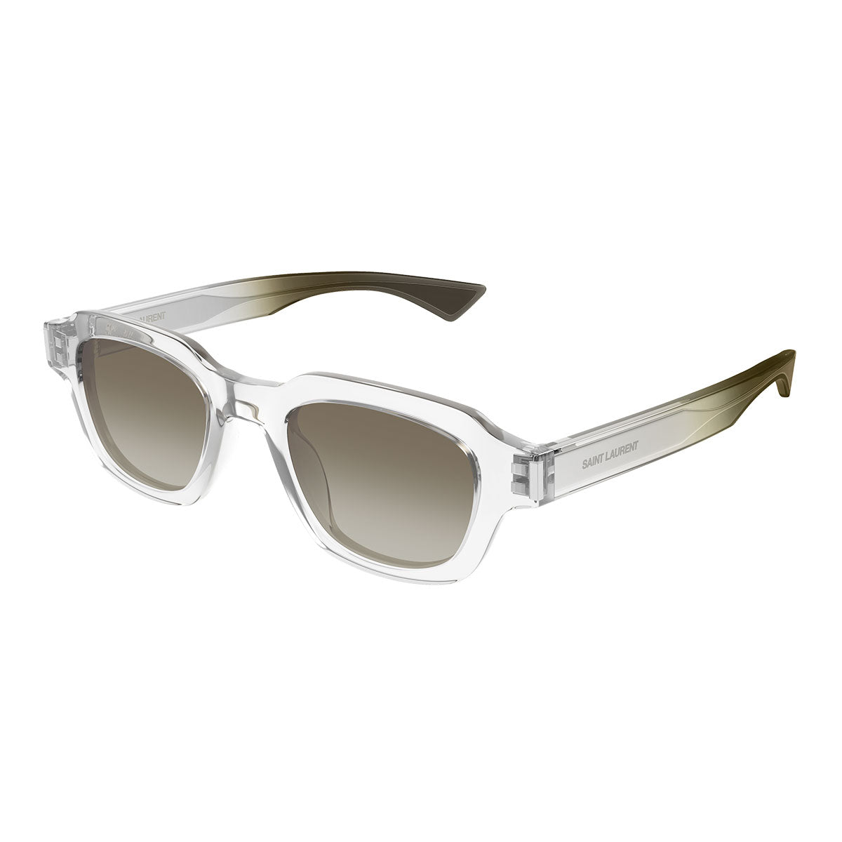 Saint Laurent Occhiali da Sole SL 791 004 Cristallo/Verde Unisex