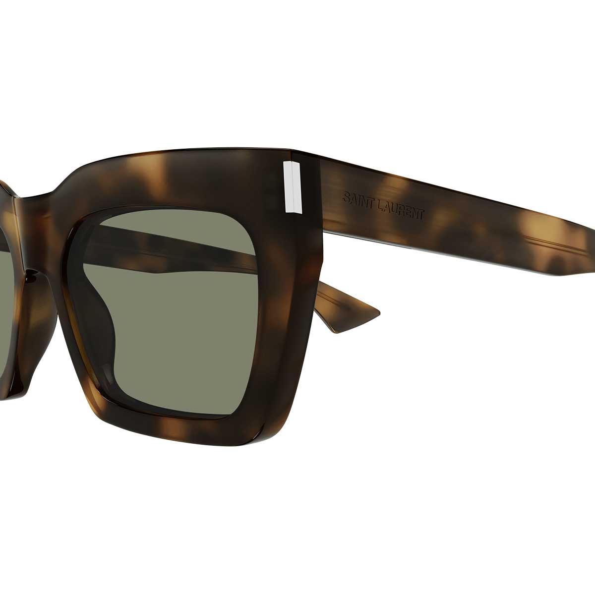 Saint Laurent Occhiali da Sole SL 810 003 Marrone/Verde Donna 3