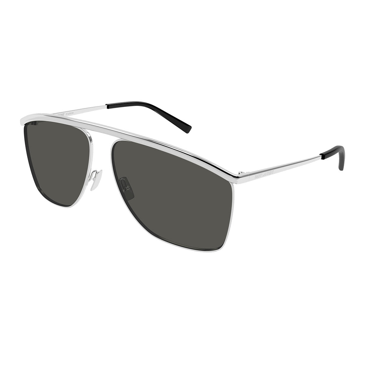 Saint Laurent Occhiali da Sole SL 820 VICTOIRE 001 Argento/Grigio Donna