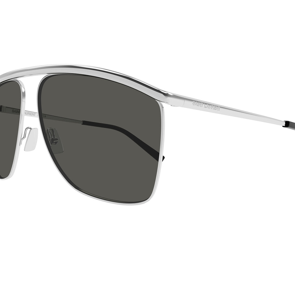 Saint Laurent Occhiali da Sole SL 820 VICTOIRE 001 Argento/Grigio Donna