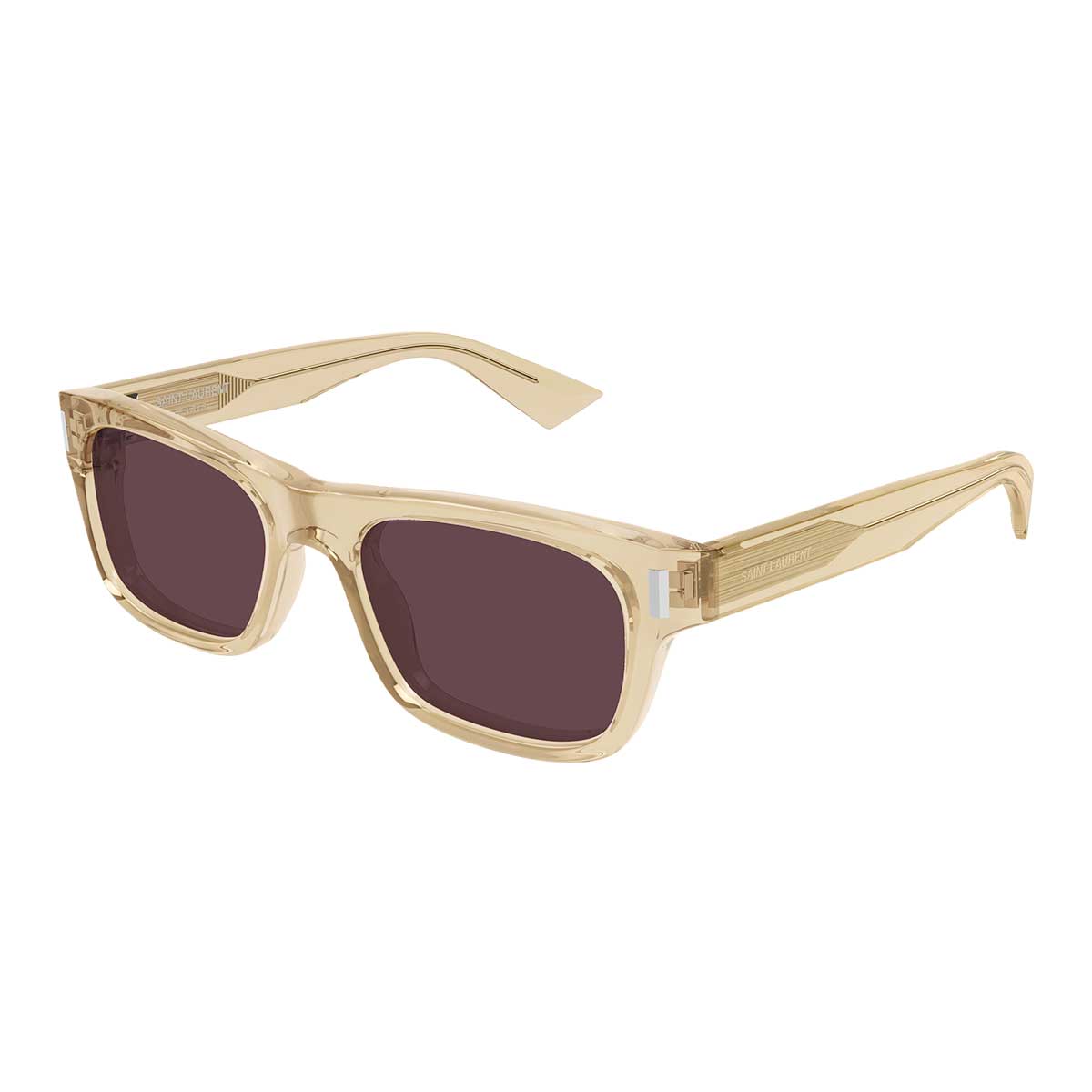 Saint Laurent Occhiali da Sole SL 83 005 Giallo/Viola Uomo 2