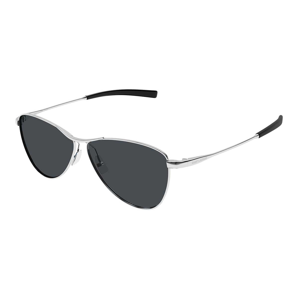 Saint Laurent Occhiali da Sole SL 831 VESPER 002 Argento/Grigio Donna 2
