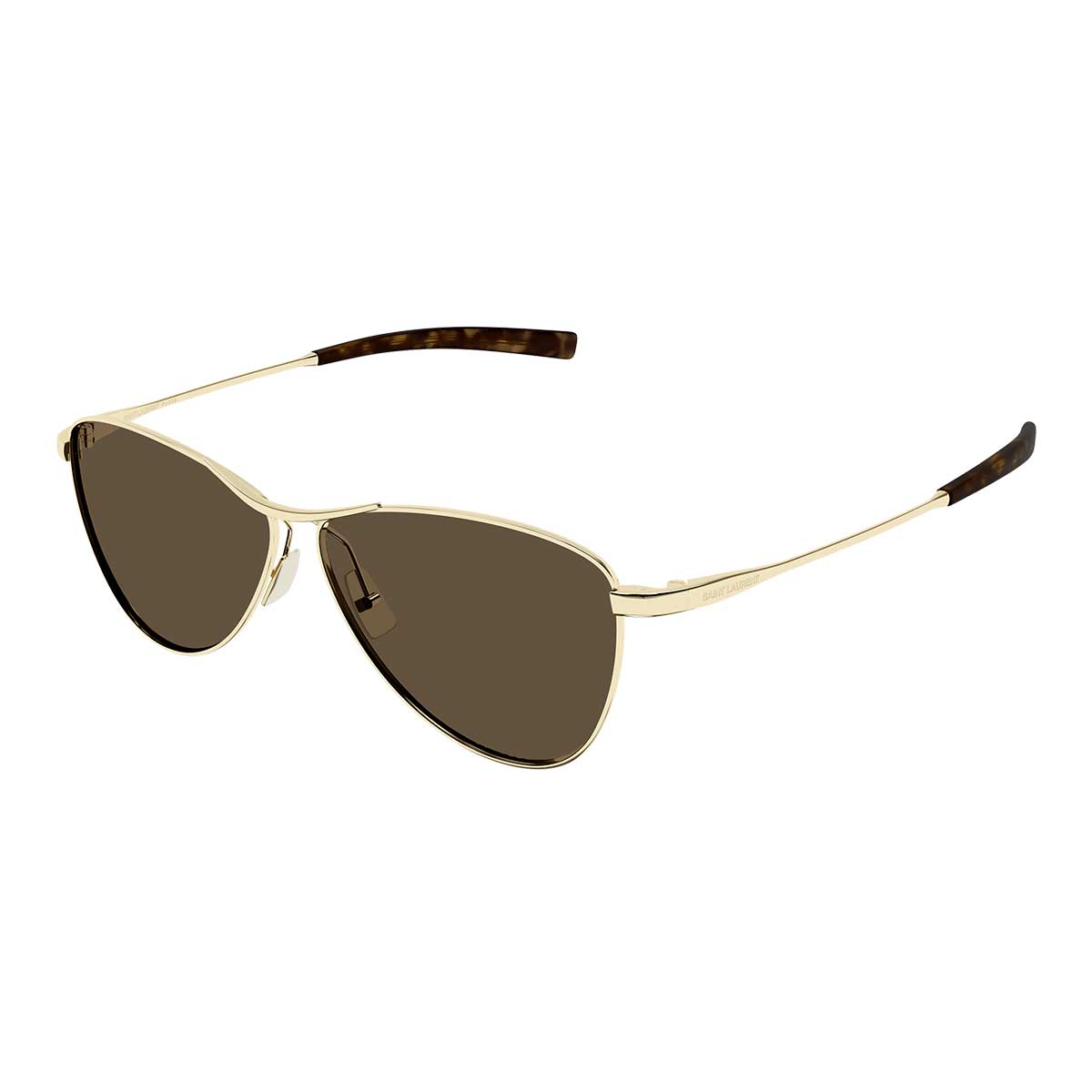 Saint Laurent Occhiali da Sole SL 831 VESPER 005 Oro/Marrone Donna 2