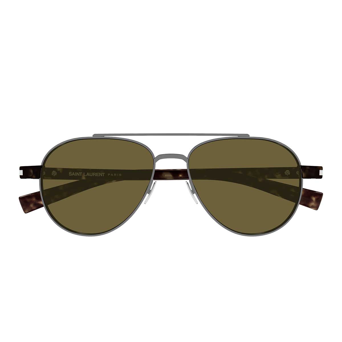 Saint Laurent Occhiali da Sole SL 843 004 RutenioMarrone/Marrone Uomo