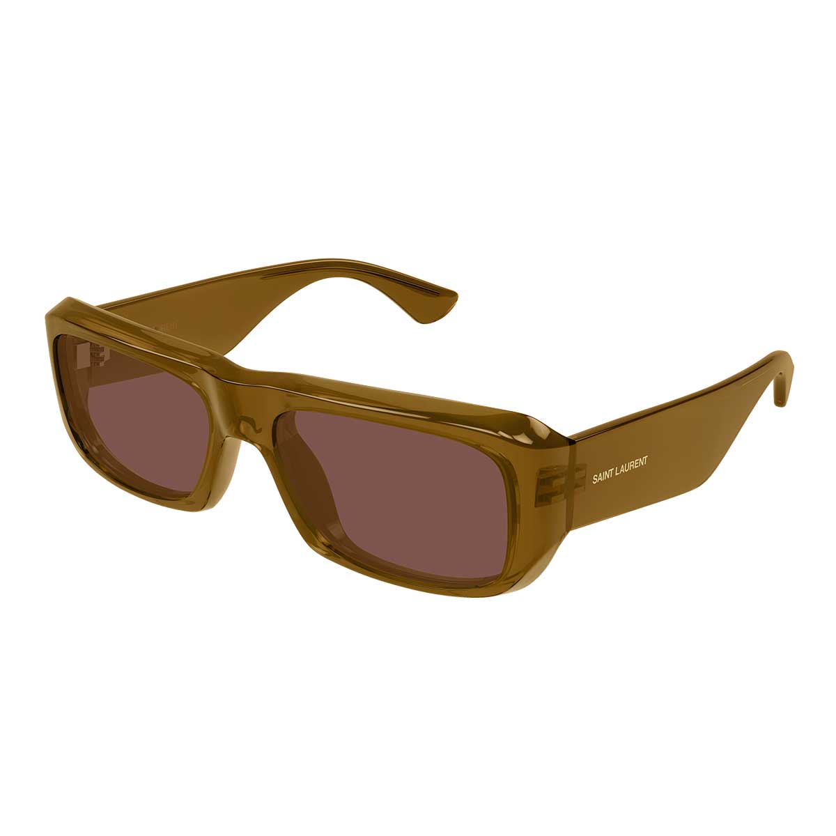 Saint Laurent Occhiali da Sole SL 869 004 Marrone/Marrone Uomo