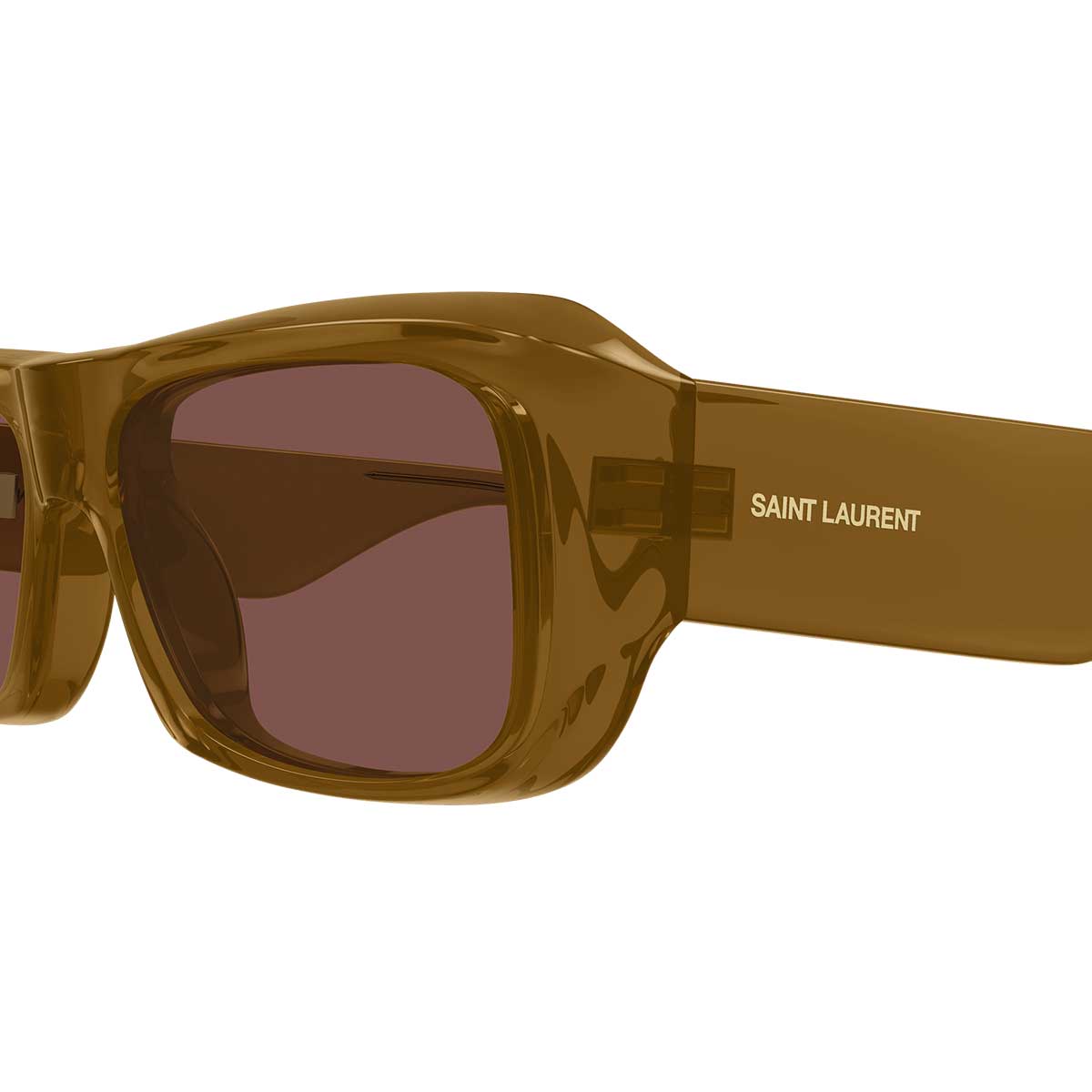 Saint Laurent Occhiali da Sole SL 869 004 Marrone/Marrone Uomo
