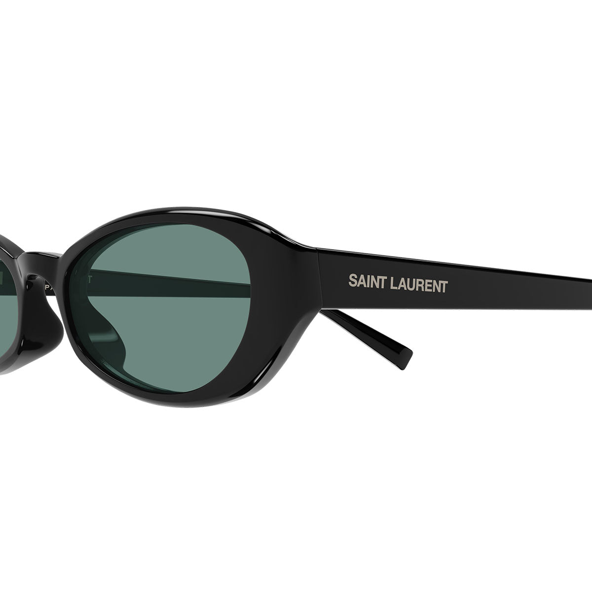 Saint Laurent Occhiali da Sole SL 871 SUE 002 Nero/Verde Donna