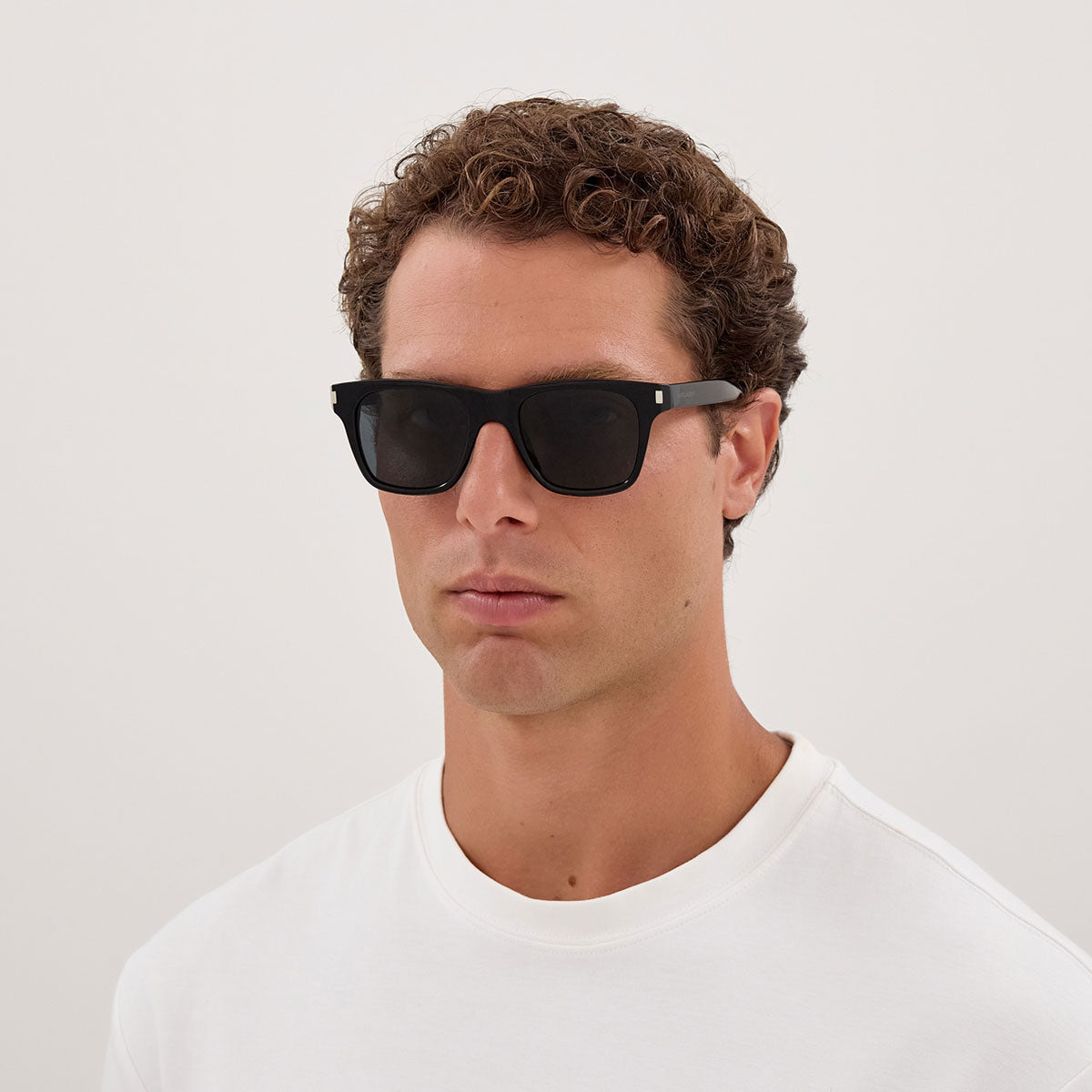 Saint Laurent Occhiali da Sole SL 875 002 Marrone/Grigio Scuro Uomo