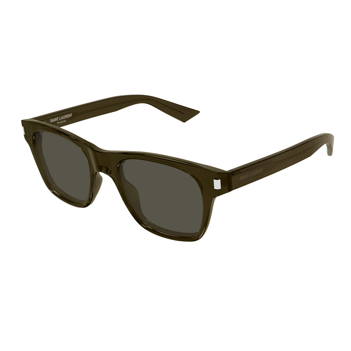 Saint Laurent Occhiali da Sole SL 875 004 Marrone/Grigio Uomo