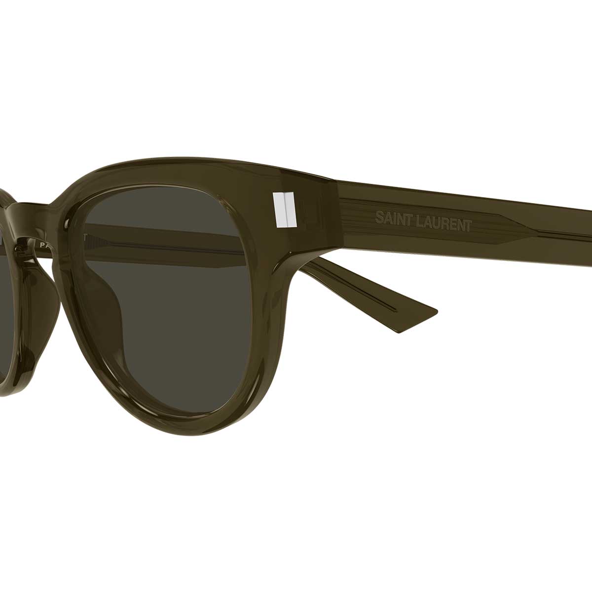 Saint Laurent Occhiali da Sole SL 876 004 Marrone/Grigio Uomo 3