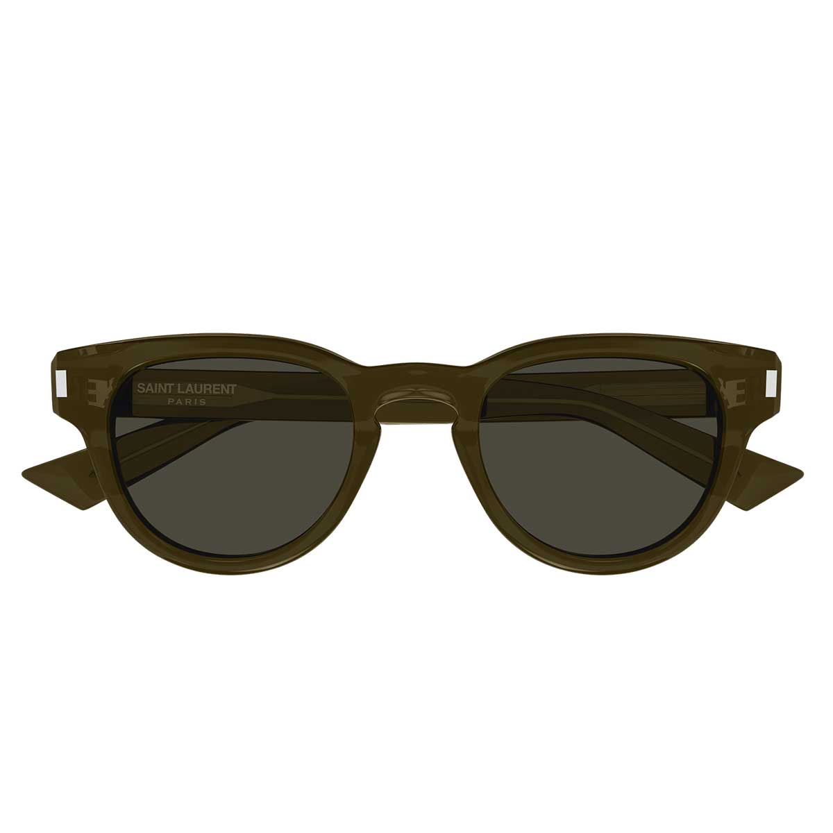 Saint Laurent Occhiali da Sole SL 876 004 Marrone/Grigio Uomo