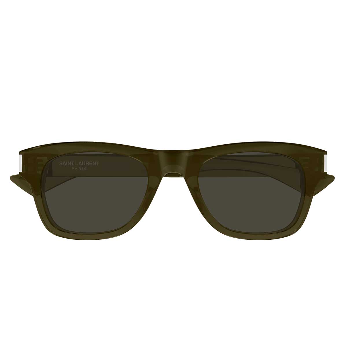 Saint Laurent Occhiali da Sole SL 877 004 Marrone/Grigio Uomo