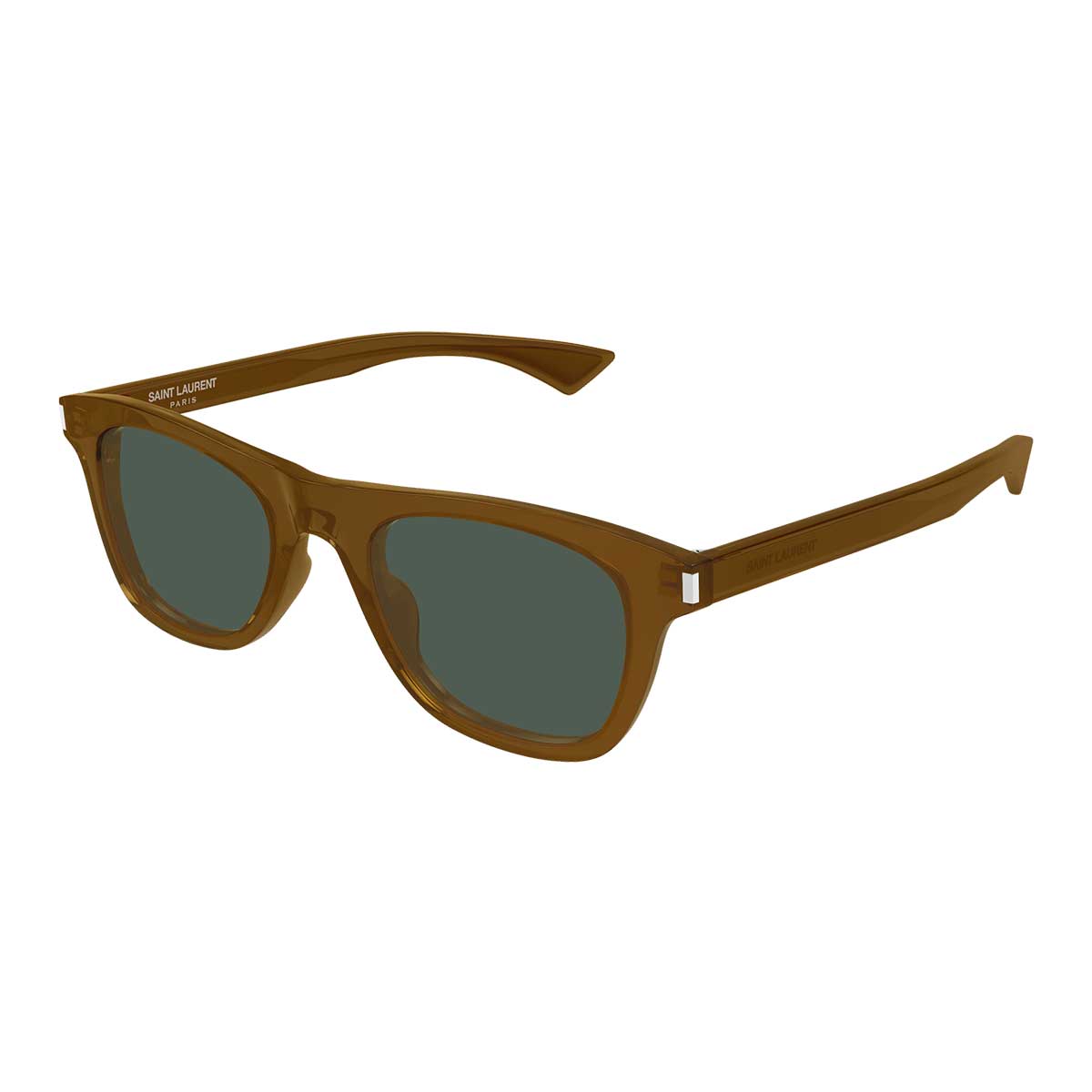 Saint Laurent Occhiali da Sole SL 879 005 Marrone/Verde Uomo 2