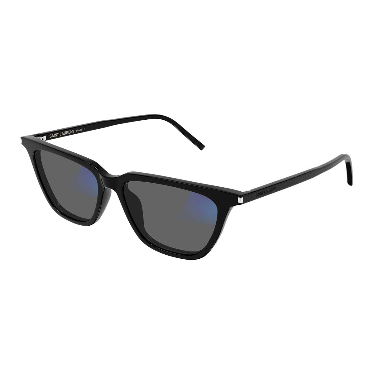 Saint Laurent Occhiali da Sole SL 889 SULPICE THIN 006 Nero/Trasparente Donna Fotocromatici 2