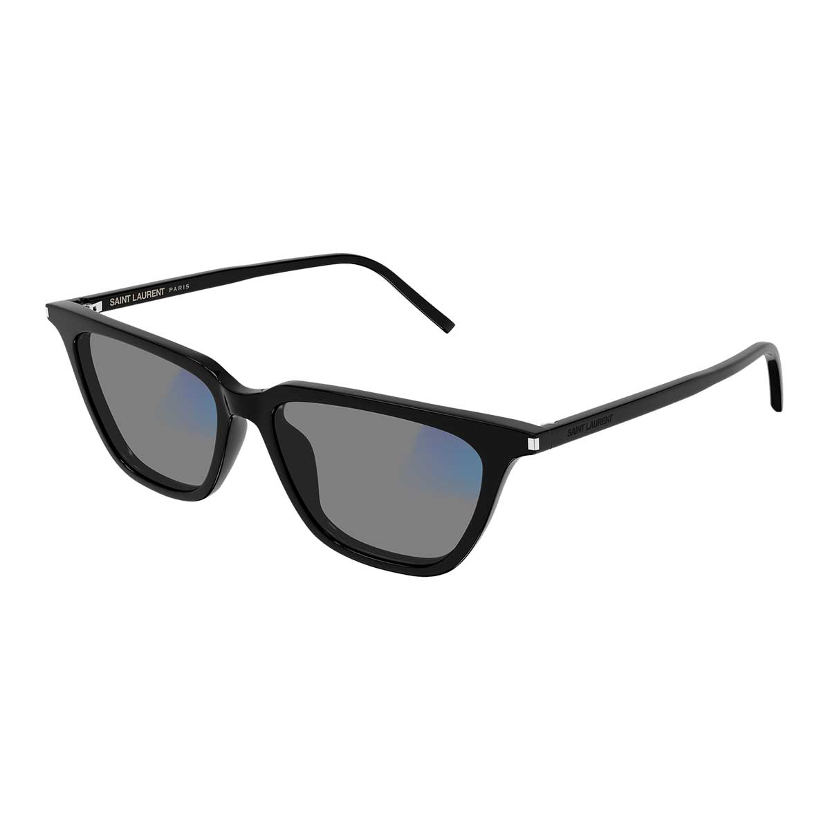 Saint Laurent Occhiali da Sole SL 889 SULPICE THIN 006 Nero/Trasparente Donna Fotocromatici 3