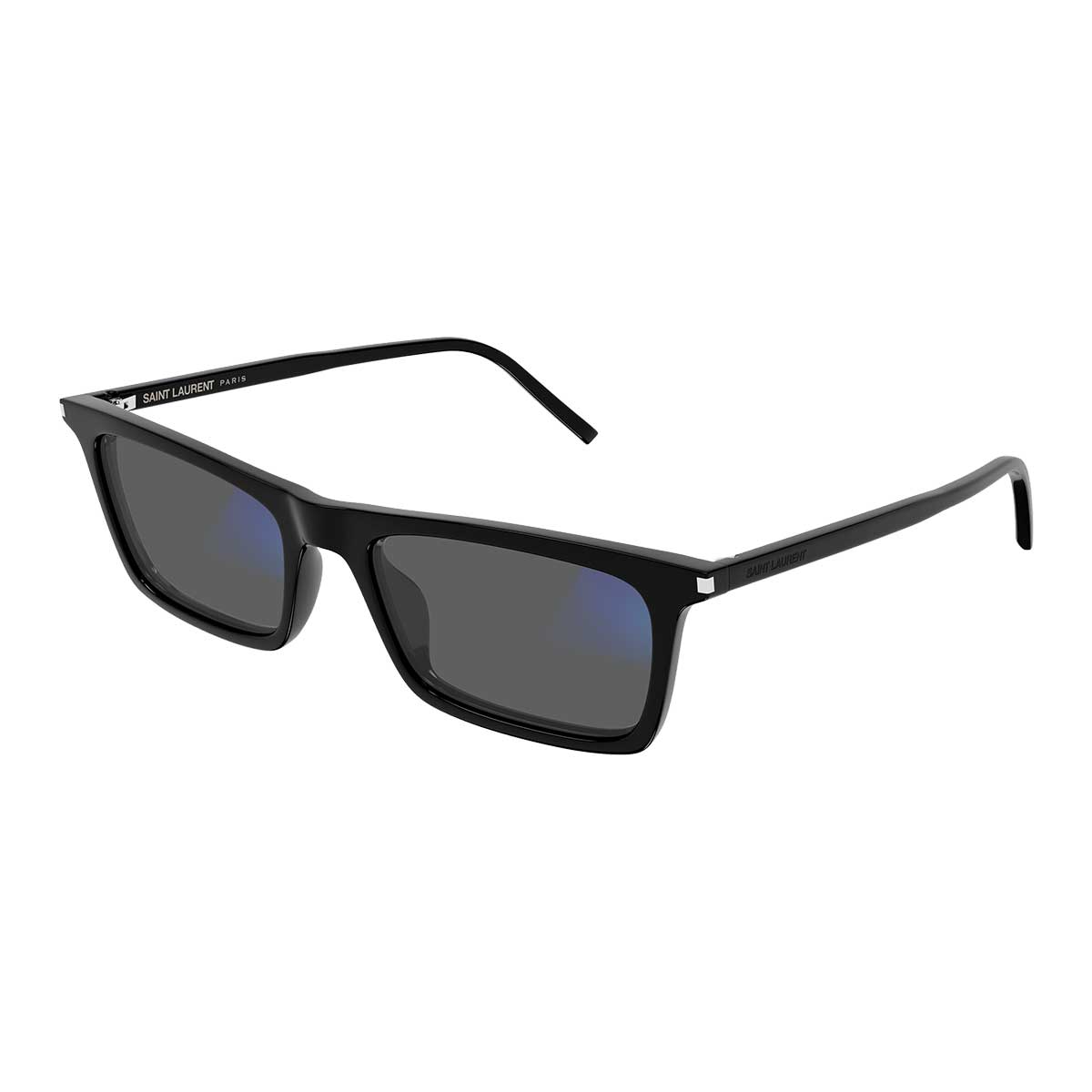Saint Laurent Occhiali da Sole SL 890 BETTY THIN 006 Nero/Trasparente Donna Fotocromatici 2