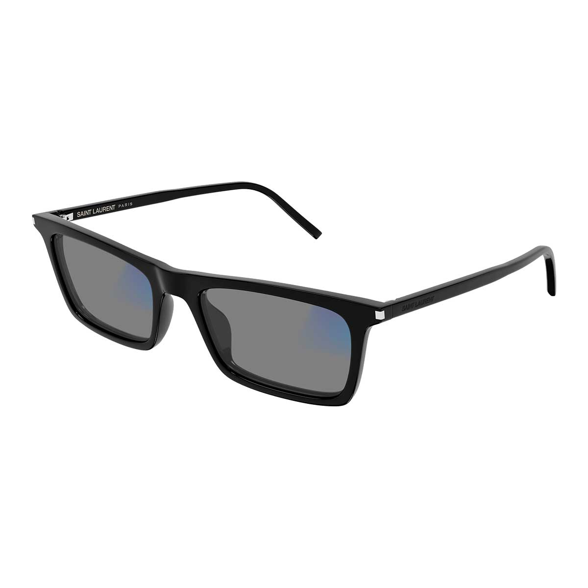 Saint Laurent Occhiali da Sole SL 890 BETTY THIN 006 Nero/Trasparente Donna Fotocromatici 3