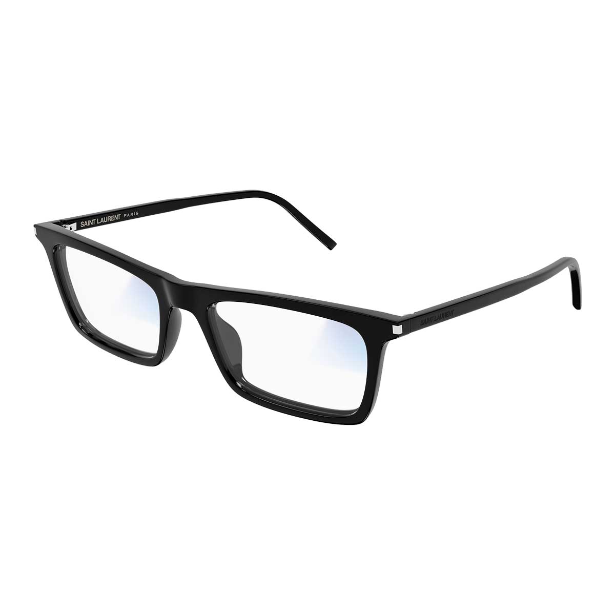 Saint Laurent Occhiali da Sole SL 890 BETTY THIN 006 Nero/Trasparente Donna Fotocromatici 4