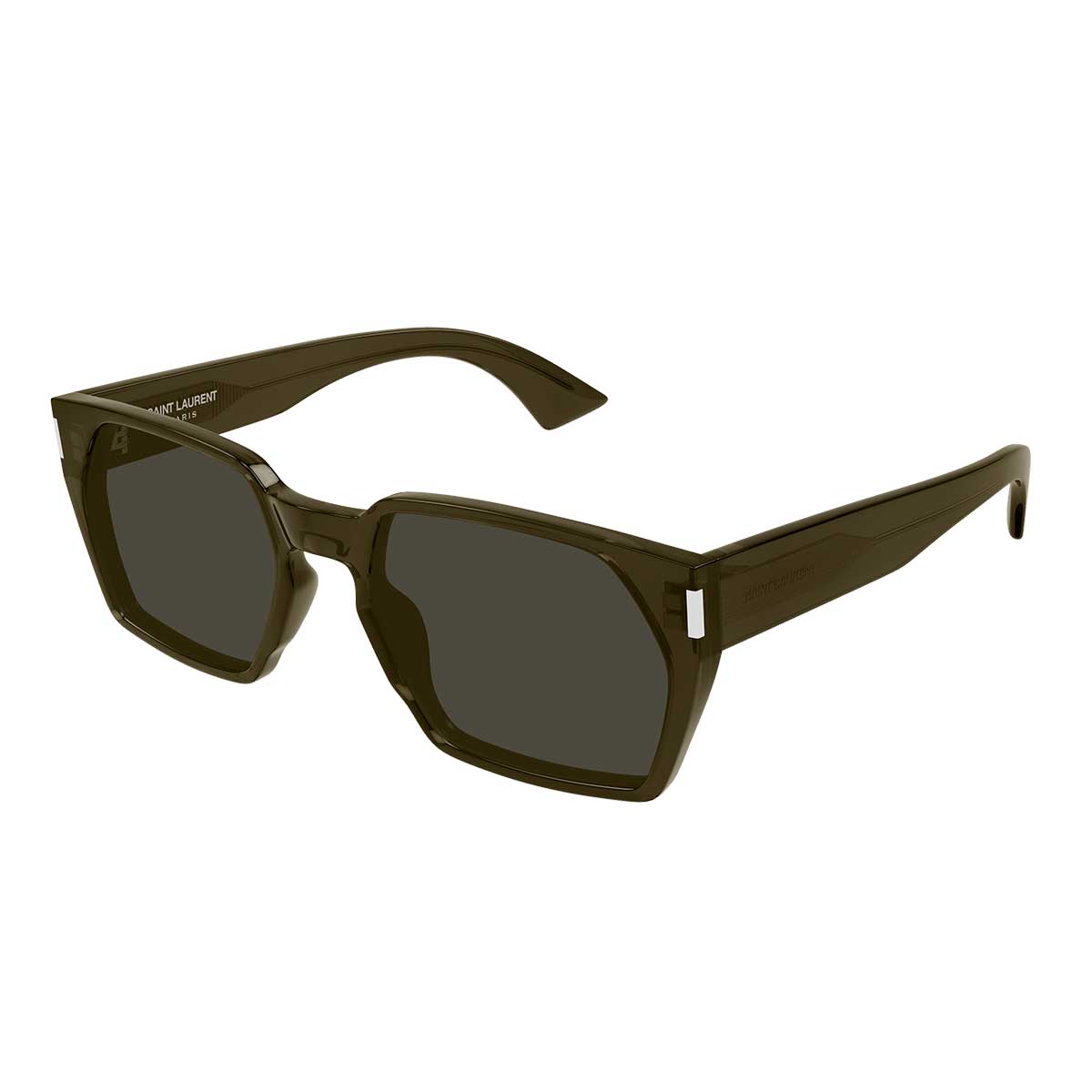 Saint Laurent Occhiali da Sole SL 894 004 Marrone/Grigio Uomo
