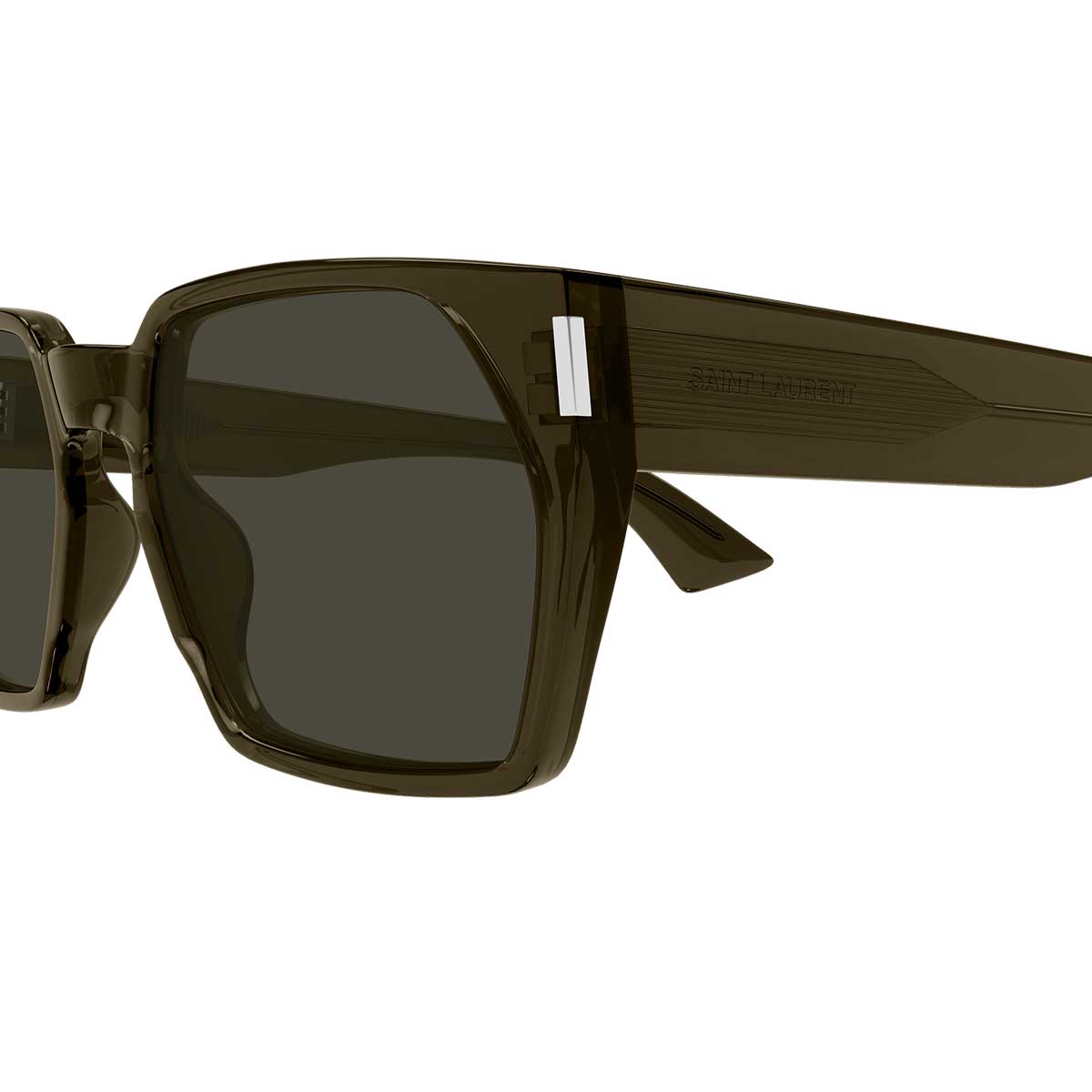 Saint Laurent Occhiali da Sole SL 894 004 Marrone/Grigio Uomo
