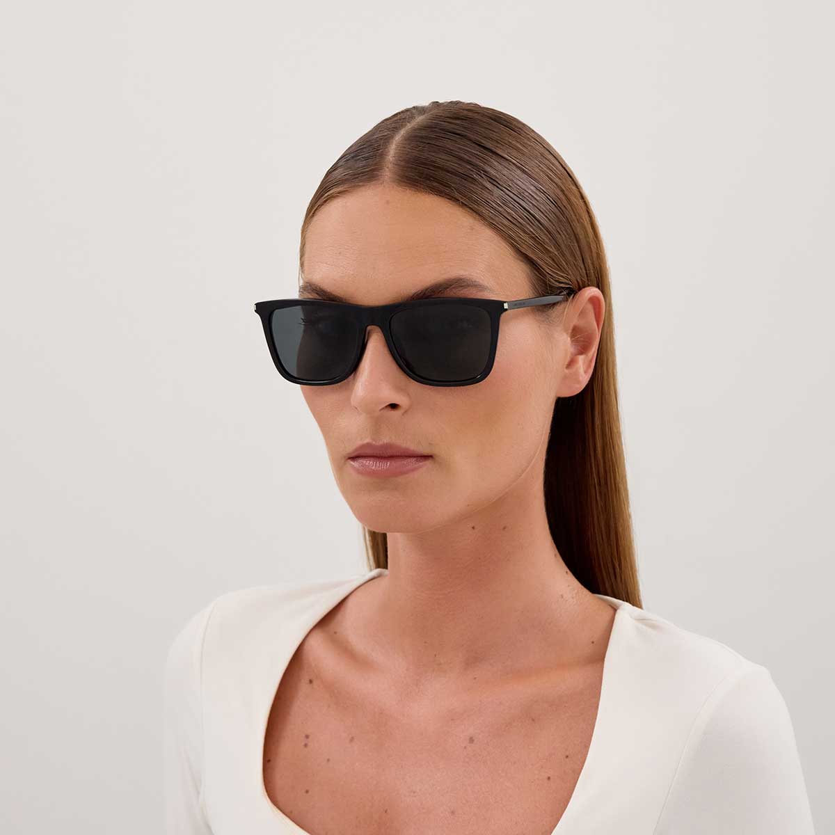 Saint Laurent Occhiali da Sole SL 895 001 Nero/Nero Uomo 4