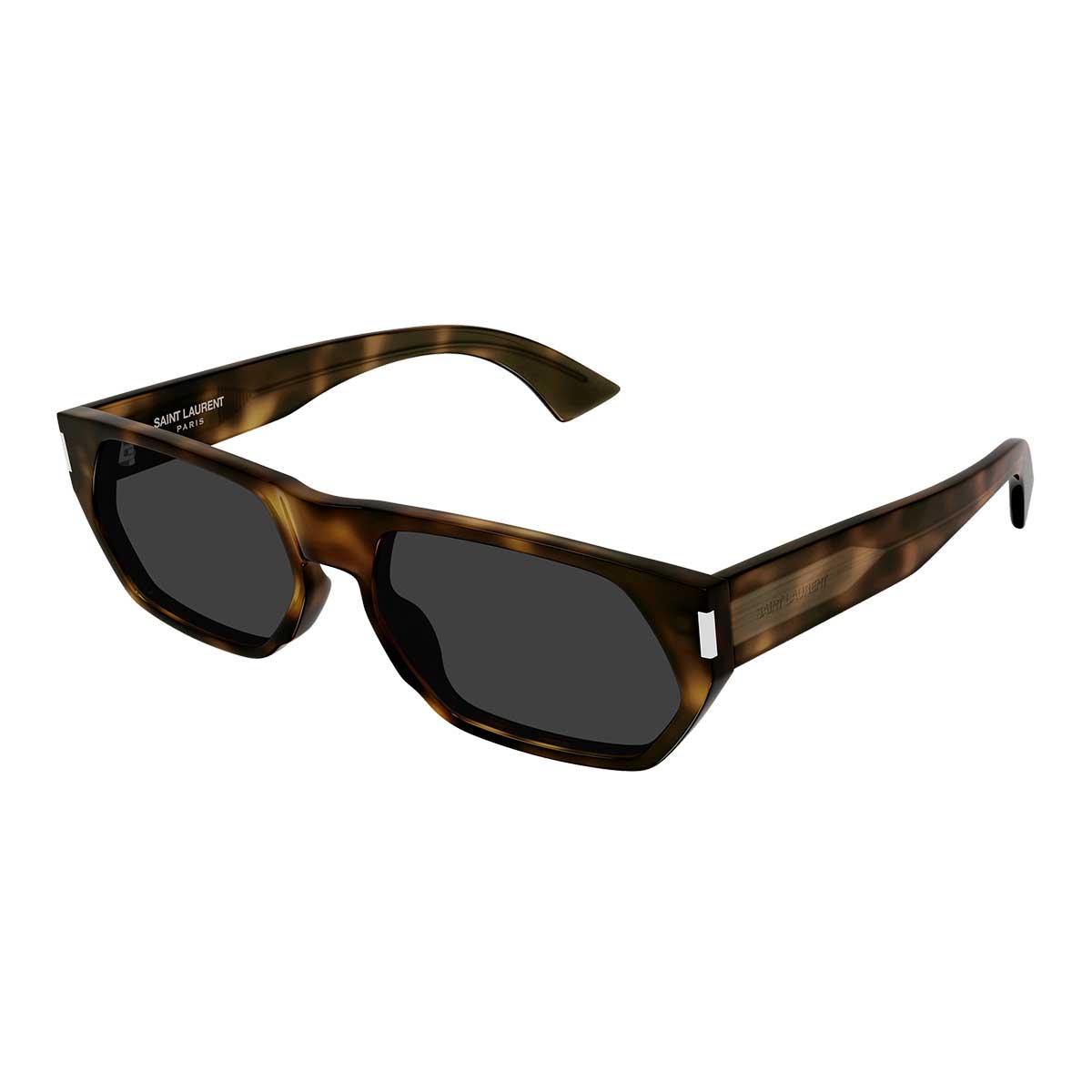 Saint Laurent Occhiali da Sole SL 898 003 Marrone/Grigio Uomo