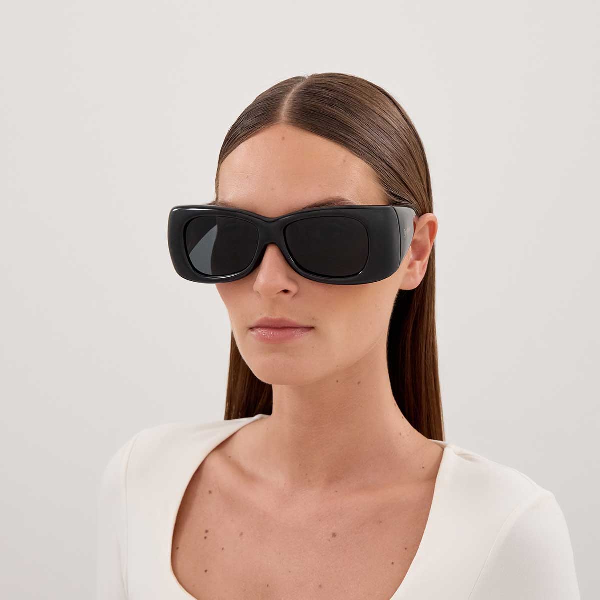 Saint Laurent Occhiali da Sole SL 901 HOWL 001 Nero/Nero Donna 4