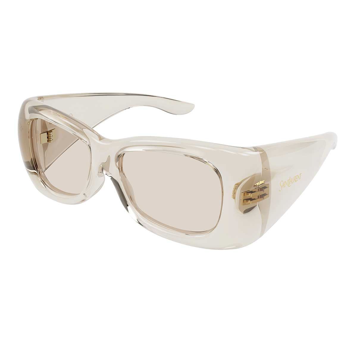 Saint Laurent Occhiali da Sole SL 901 HOWL 002 Beige/Marrone Donna 2