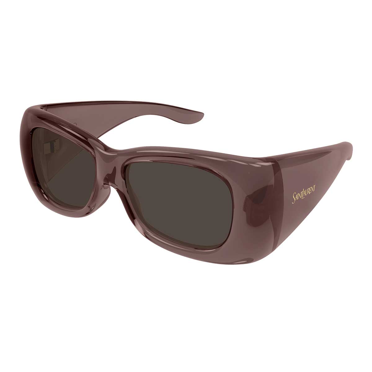 Saint Laurent Occhiali da Sole SL 901 HOWL 016 Rosso/Marrone Donna 2