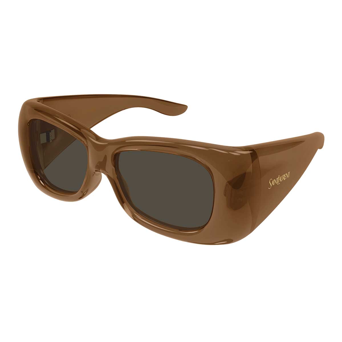 Saint Laurent Occhiali da Sole SL 901 HOWL 017 Marrone/Marrone Donna