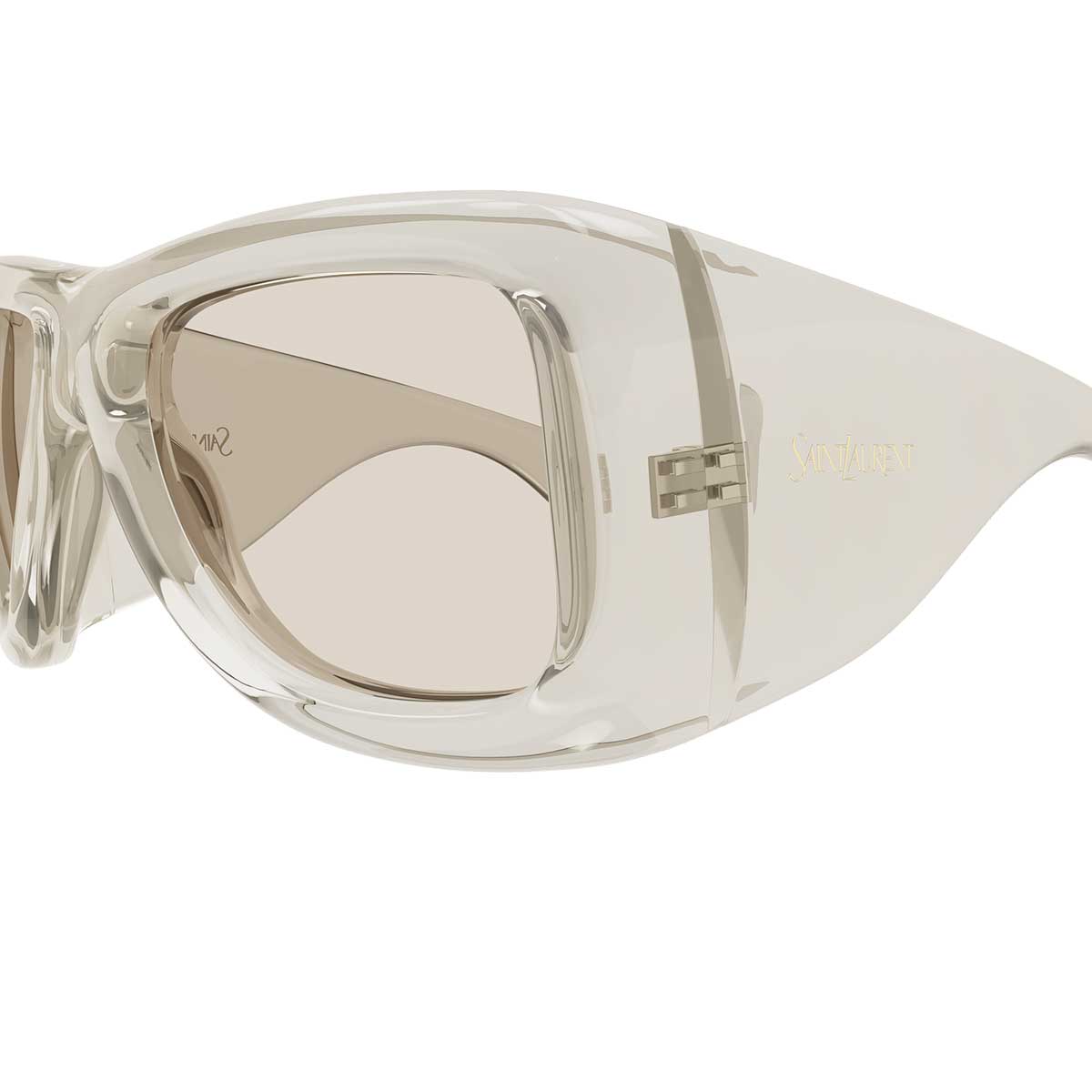 Saint Laurent Occhiali da Sole SL 902 HOWL 002 Beige/Marrone Donna