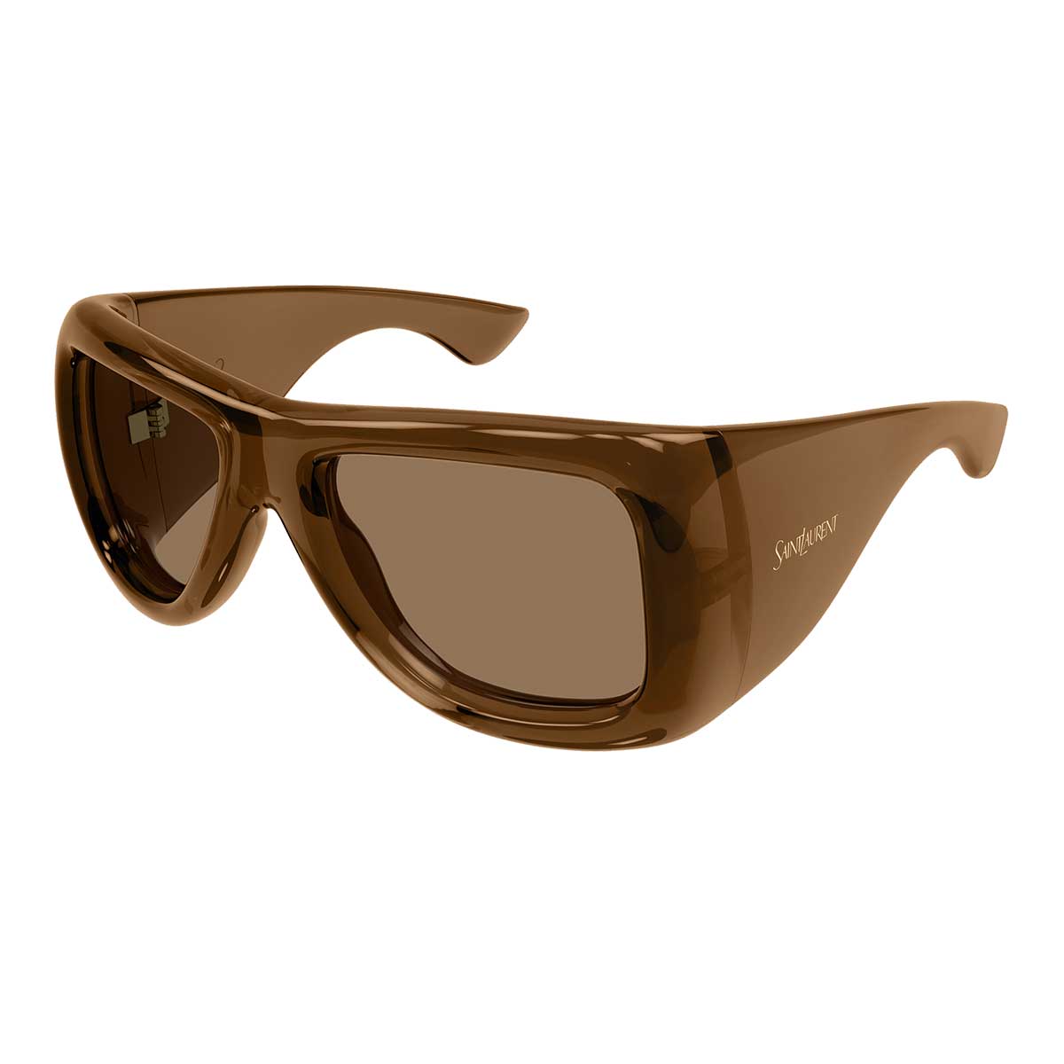 Saint Laurent Occhiali da Sole SL 902 HOWL 007 Marrone/Marrone Donna
