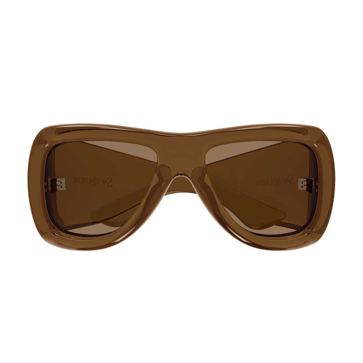 Saint Laurent Occhiali da Sole SL 902 HOWL 007 Marrone/Marrone Donna