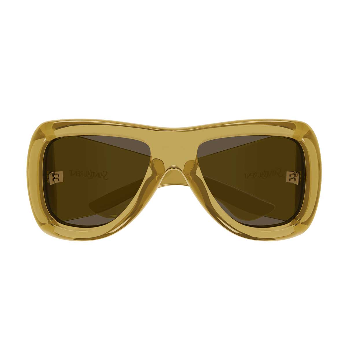Saint Laurent Occhiali da Sole SL 902 HOWL 011 Giallo/Marrone Donna