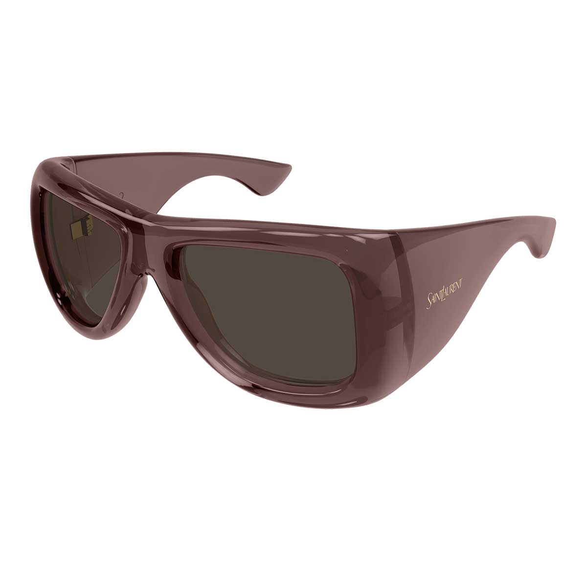 Saint Laurent Occhiali da Sole SL 902 HOWL 016 Rosso/Marrone Donna 2