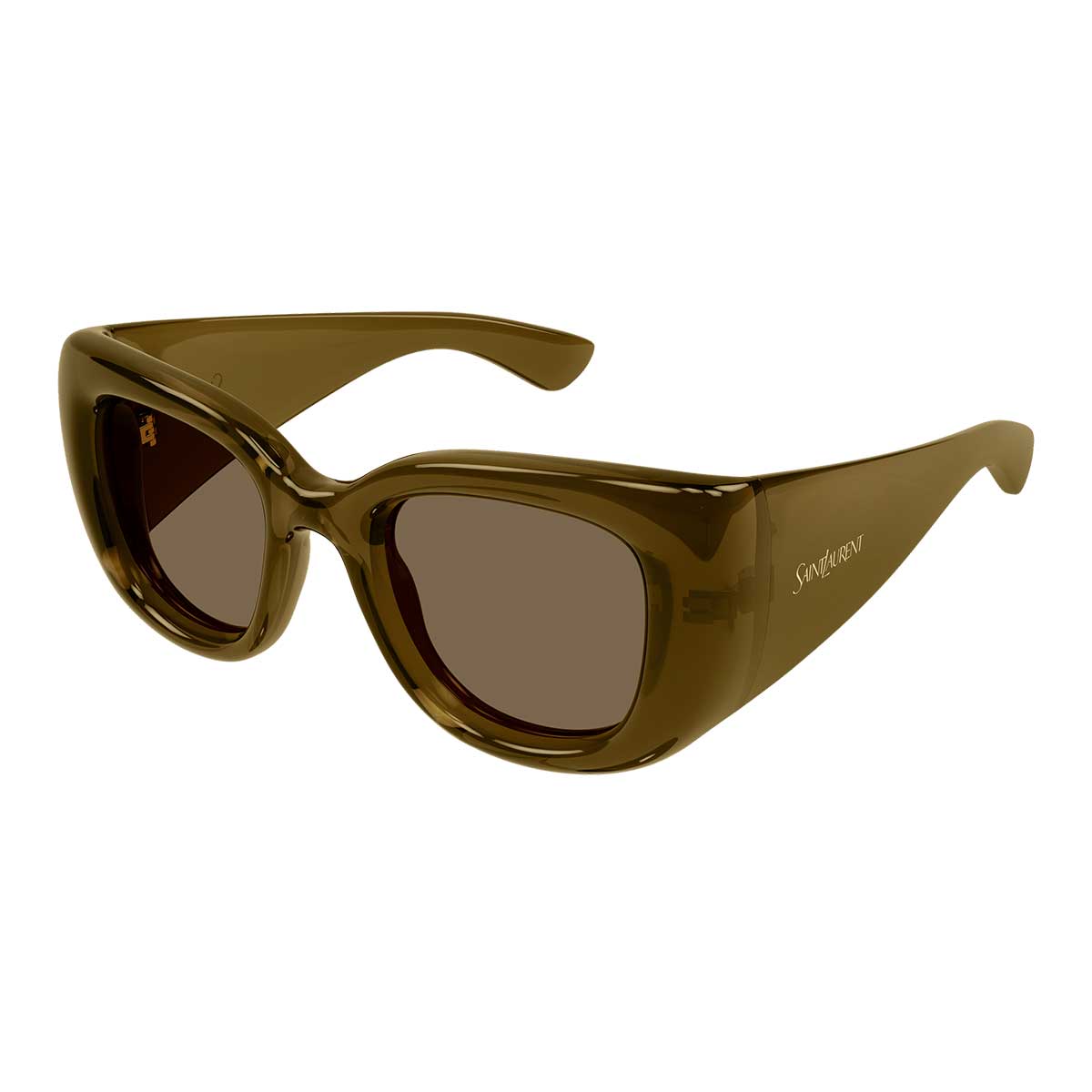Saint Laurent Occhiali da Sole SL 903 HOWL 004 Marrone/Marrone Donna