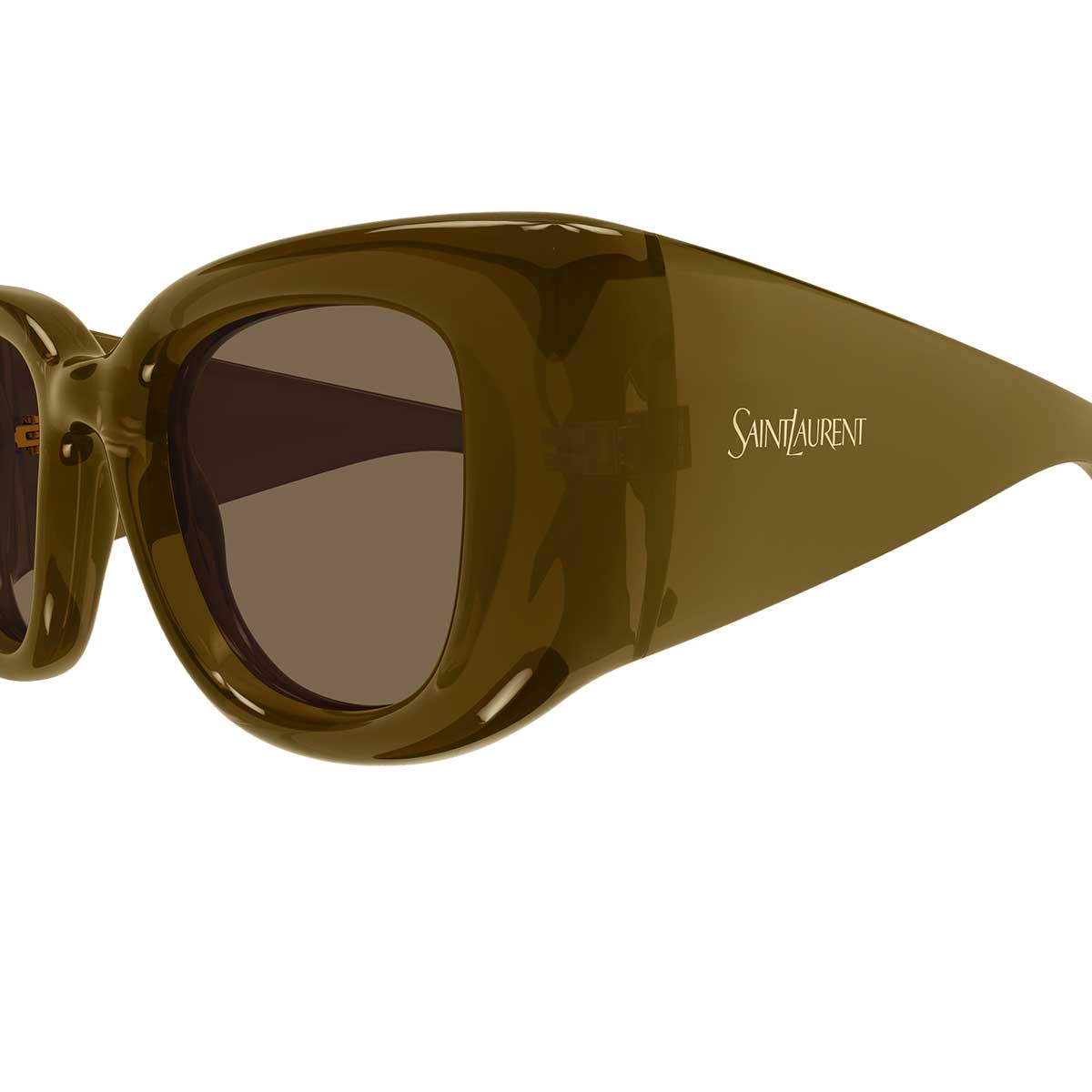 Saint Laurent Occhiali da Sole SL 903 HOWL 004 Marrone/Marrone Donna