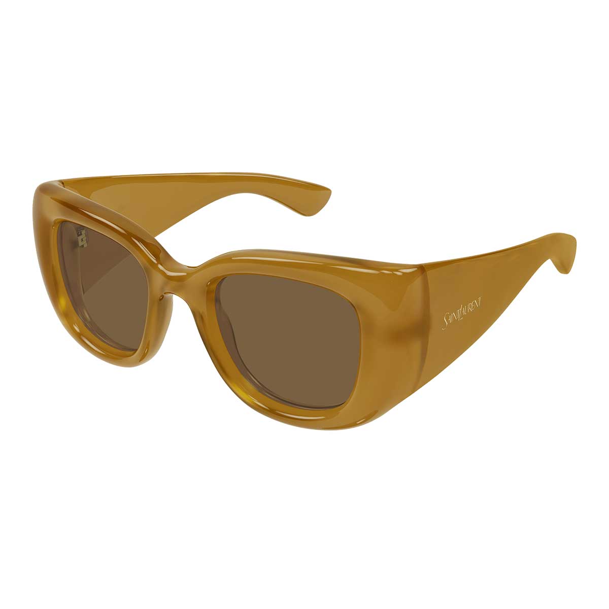 Saint Laurent Occhiali da Sole SL 903 HOWL 008 Giallo/Marrone Donna