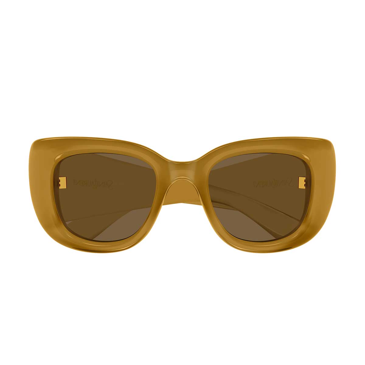 Saint Laurent Occhiali da Sole SL 903 HOWL 008 Giallo/Marrone Donna