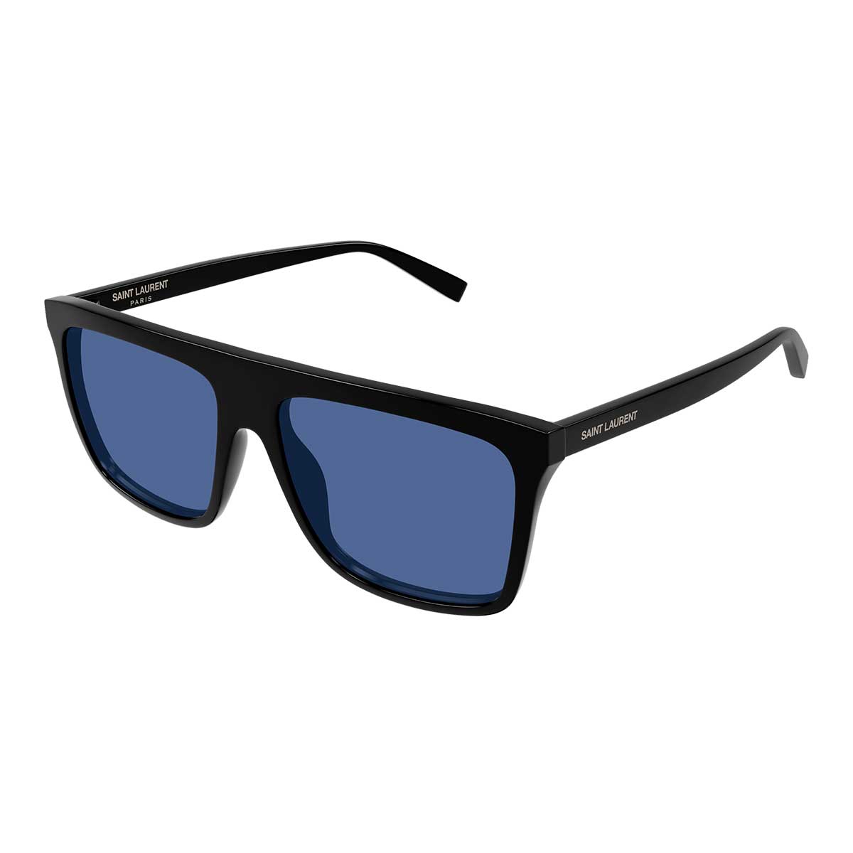 Saint Laurent Occhiali da Sole SL 904 002 Nero/Blu Uomo